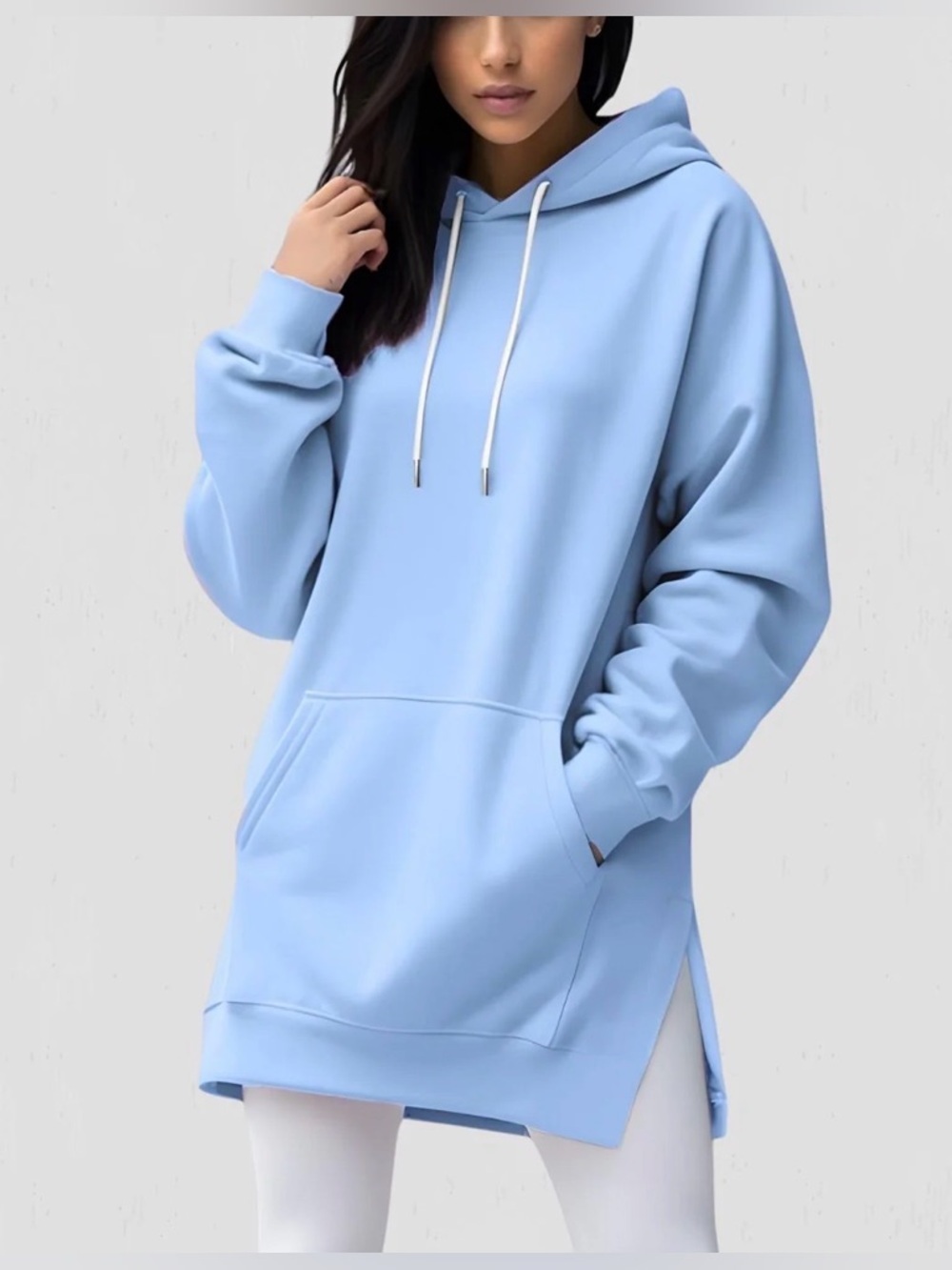 The Warmy Oversized Hoodie Dress Blue Various Sizes NWT IN PACKAGE